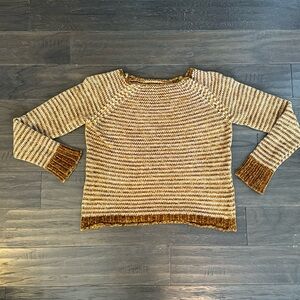 Striped Chenille Sweater